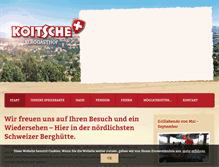 Tablet Screenshot of koitsche.de